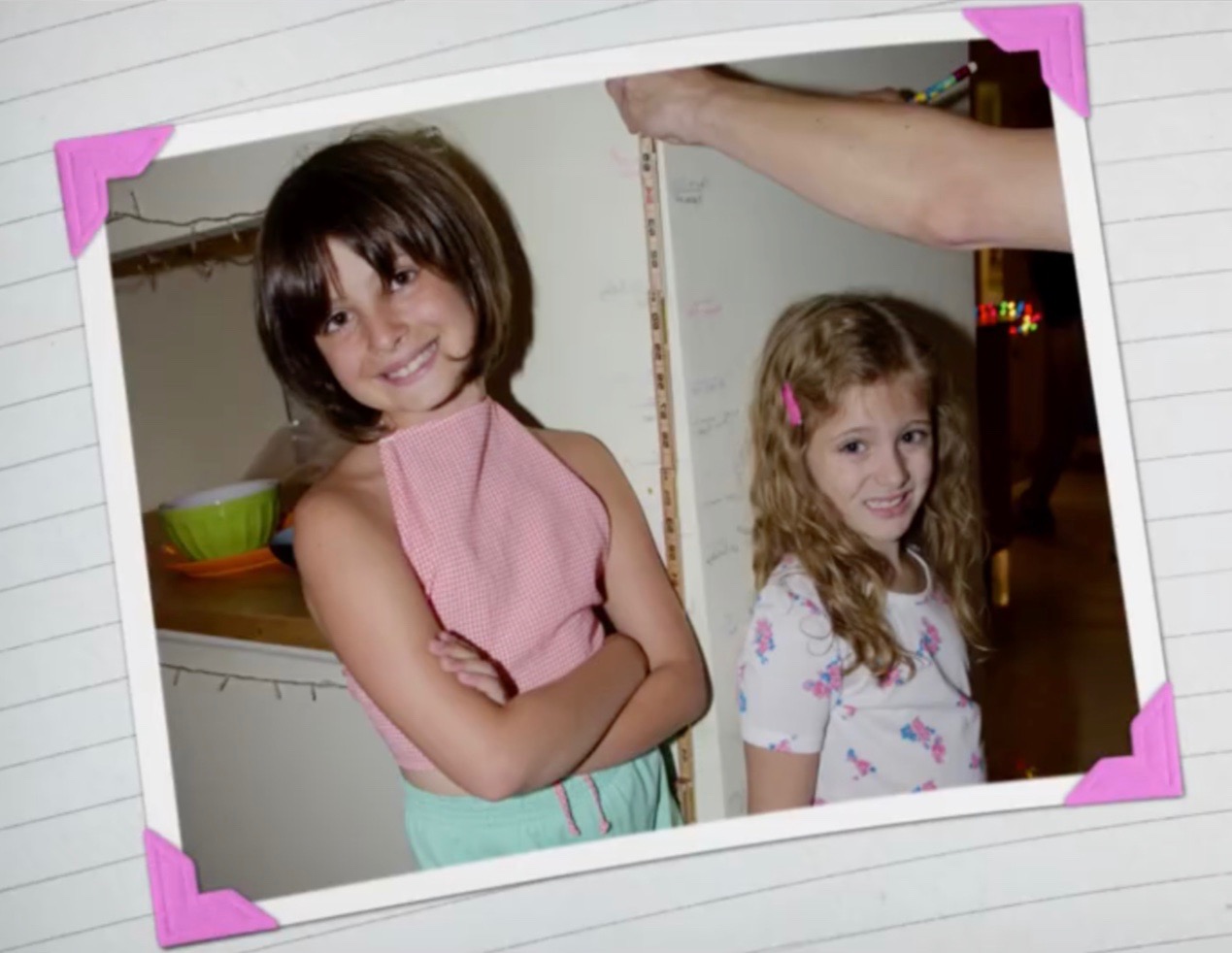 Kristen Vincent and Mia Ciccarelle are young Kate and Maura Ellis in 