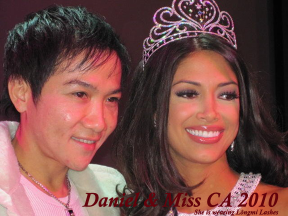Daniel with Miss CA 2010
