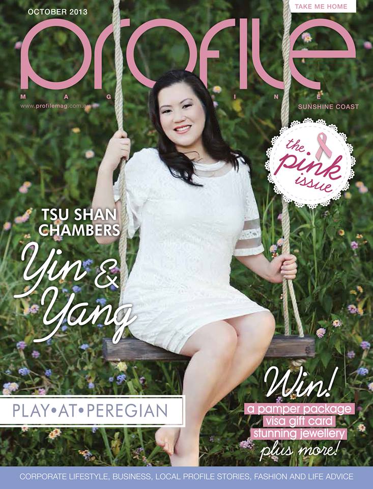 Profile Magazine Front Cover Girl - October 2013