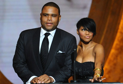 Toni Braxton and Anthony Anderson