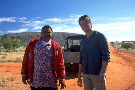 Still of Jerry O'Connell and Anthony Anderson in Kangaroo Jack (2003)