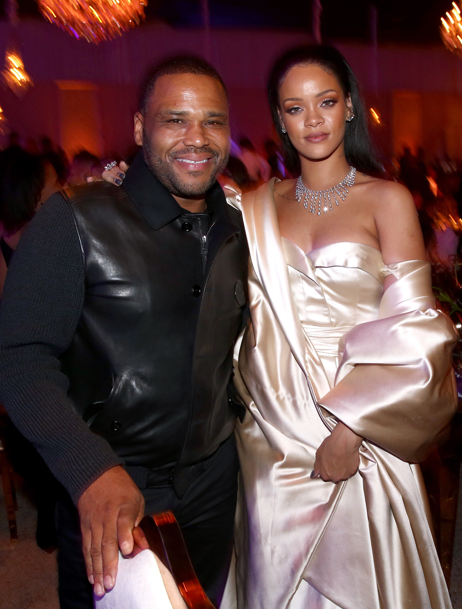 Anthony Anderson and Rihanna