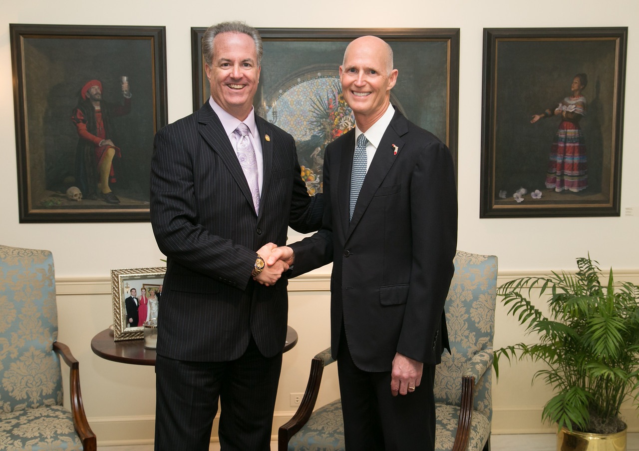 Florida Governor's Mansion / Florida Governor Rick Scott