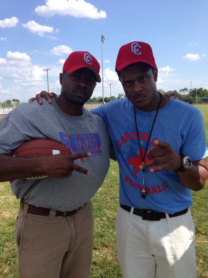 Pooch Hall and Telvin Griffin