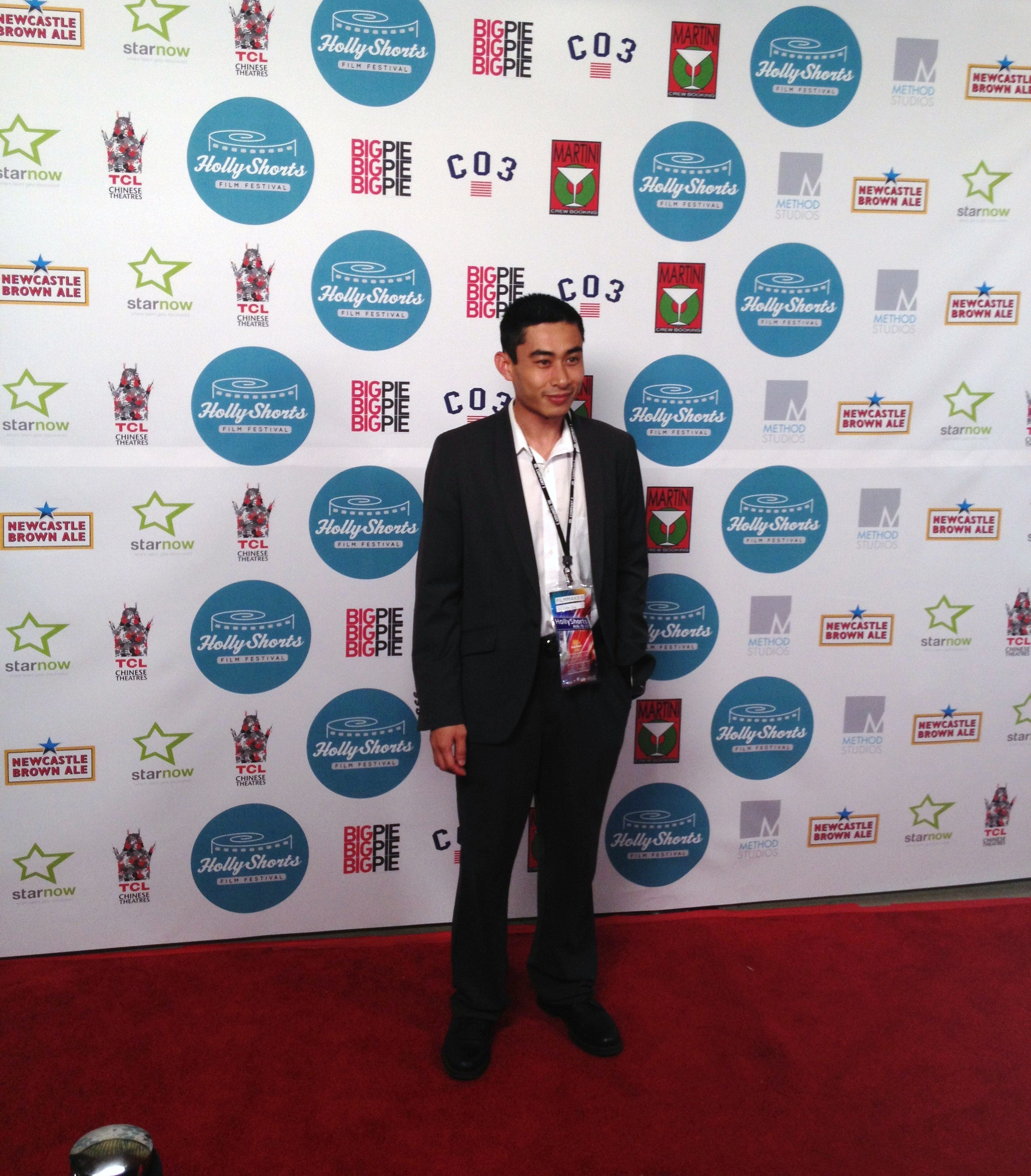 William Ngo at the HollyShorts Film Festival