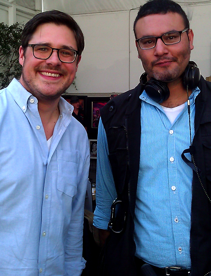 Oscar Avalos and Rich Sommer