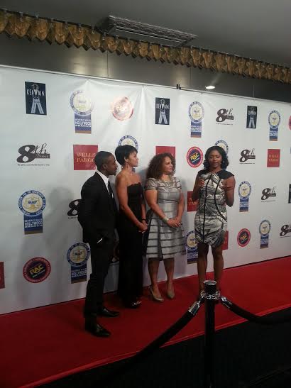 Cast of Zane's Other Side of the Pillow at NAACP Theatre Awards