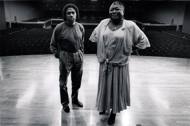 Curtis King and Esther Rolle