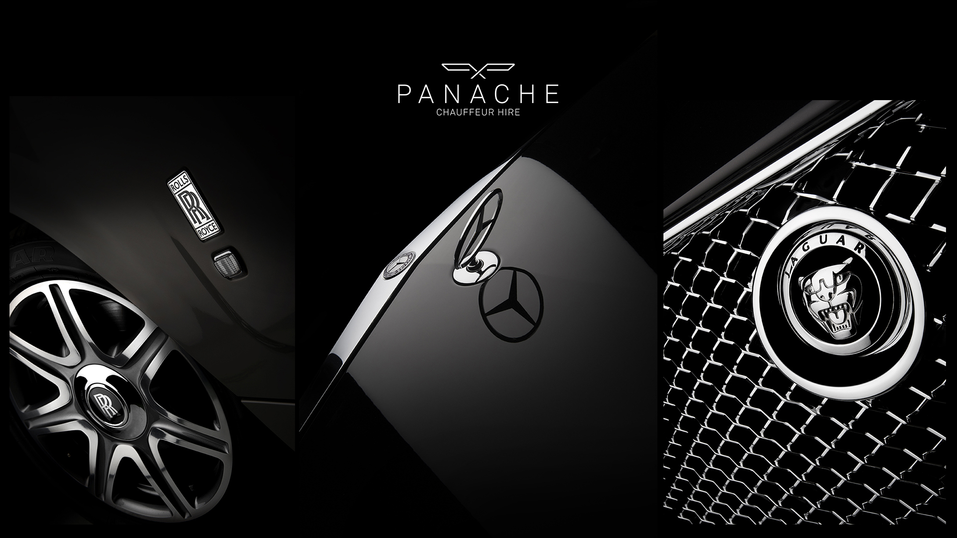 Panache Logo / Rolls Royce, Mercedes & Jaguar