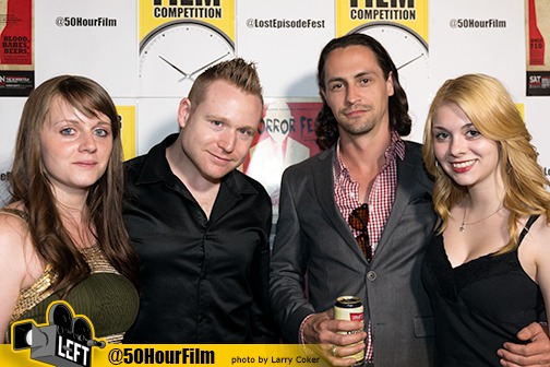 Here with Gavin Downes, Kearsten Johansson and Kat Murray at Lost Episode Festival Toronto for the premiere of our film Exposed!