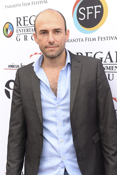 Director/writer of 'Bereave', Evangelos Giovanis arrives to the red carpet for SFF.