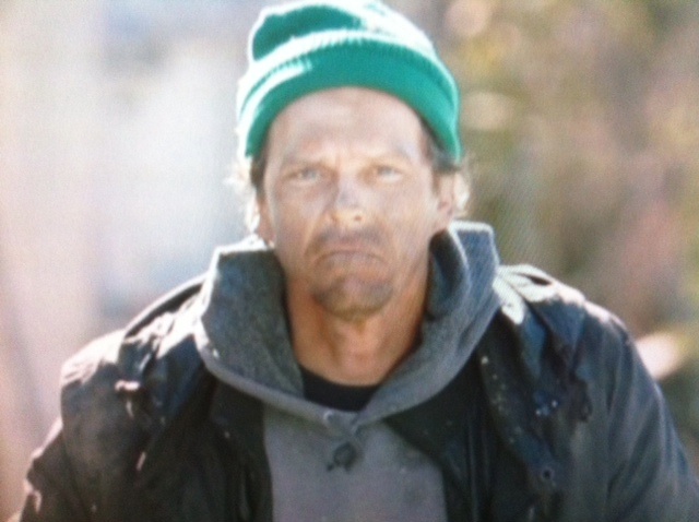 Josh Harp as Homeless man