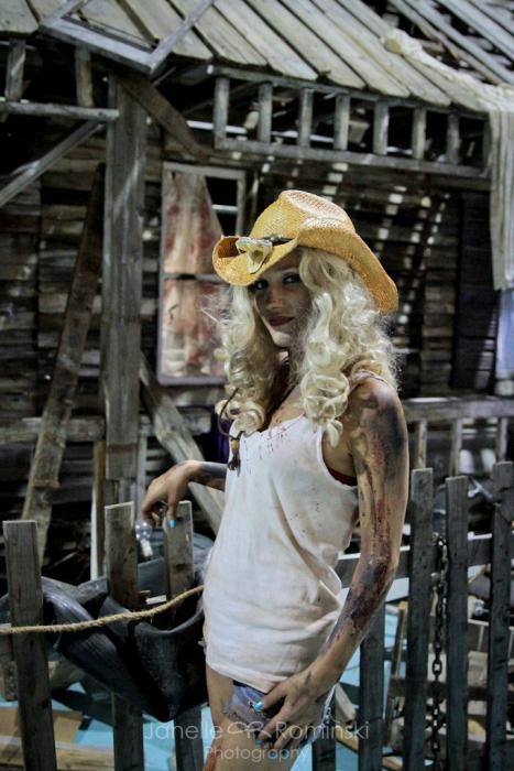 I got the opportunity to portray Sheri Moon Zombie's character, 