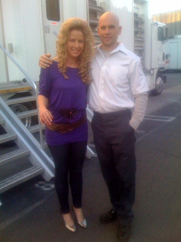 Rebecca Avery and David J.Wright in Criminal Minds