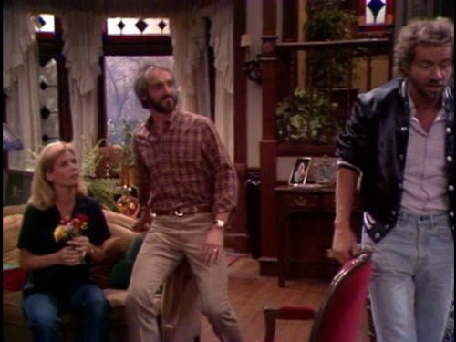 Still of Meredith Baxter, Michael Gross and James Sutorius in Family Ties (1982)