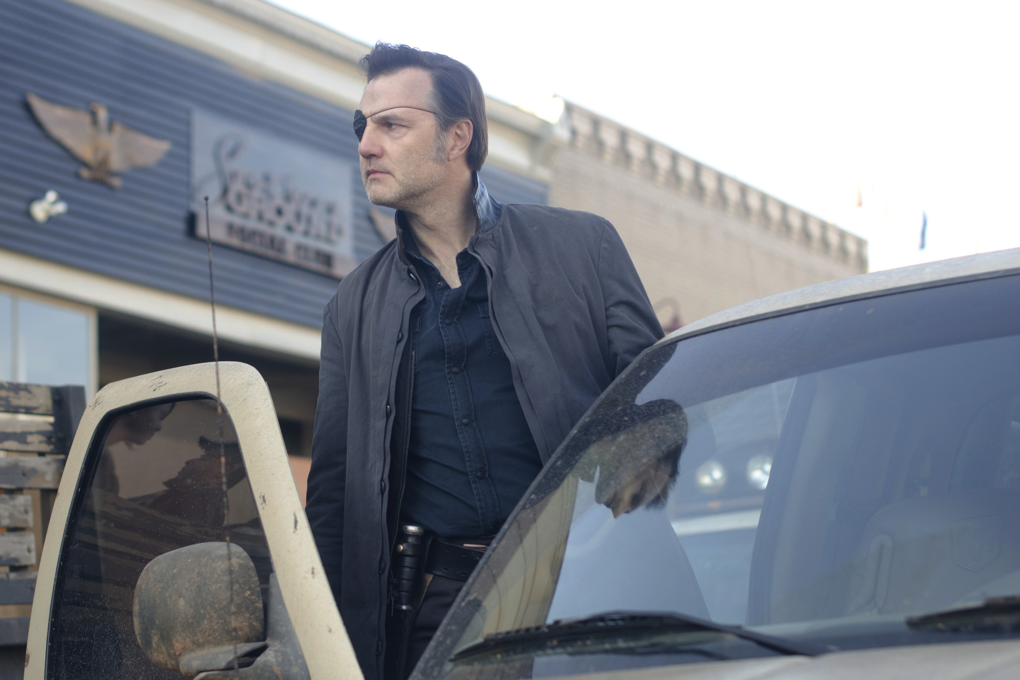 Still of David Morrissey in Vaikstantys numireliai: Welcome to the Tombs (2013)