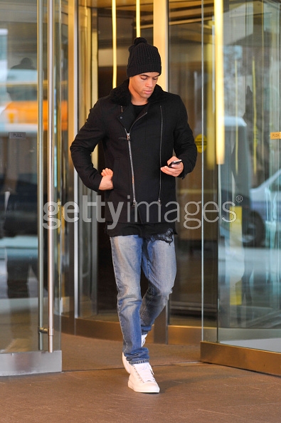 Actor Matt Cook, leaves The Hyatt Hotel Crystal City in Arlington, VA Date 12/20/2014