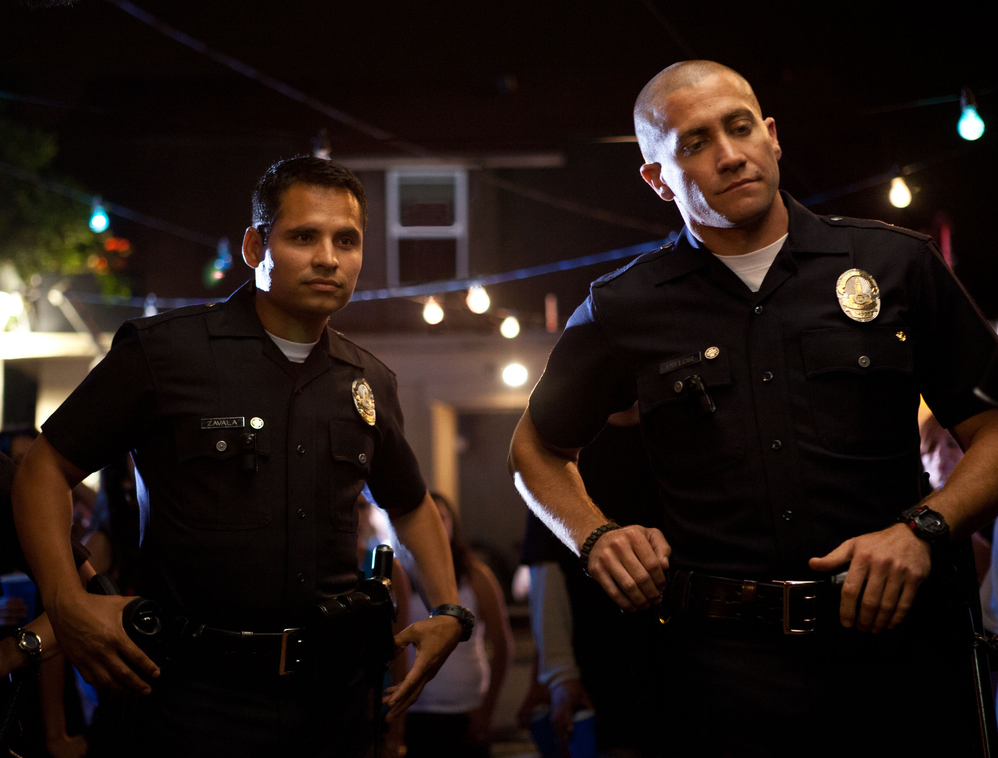 Still of Jake Gyllenhaal and Michael Peña in End of Watch (2012)