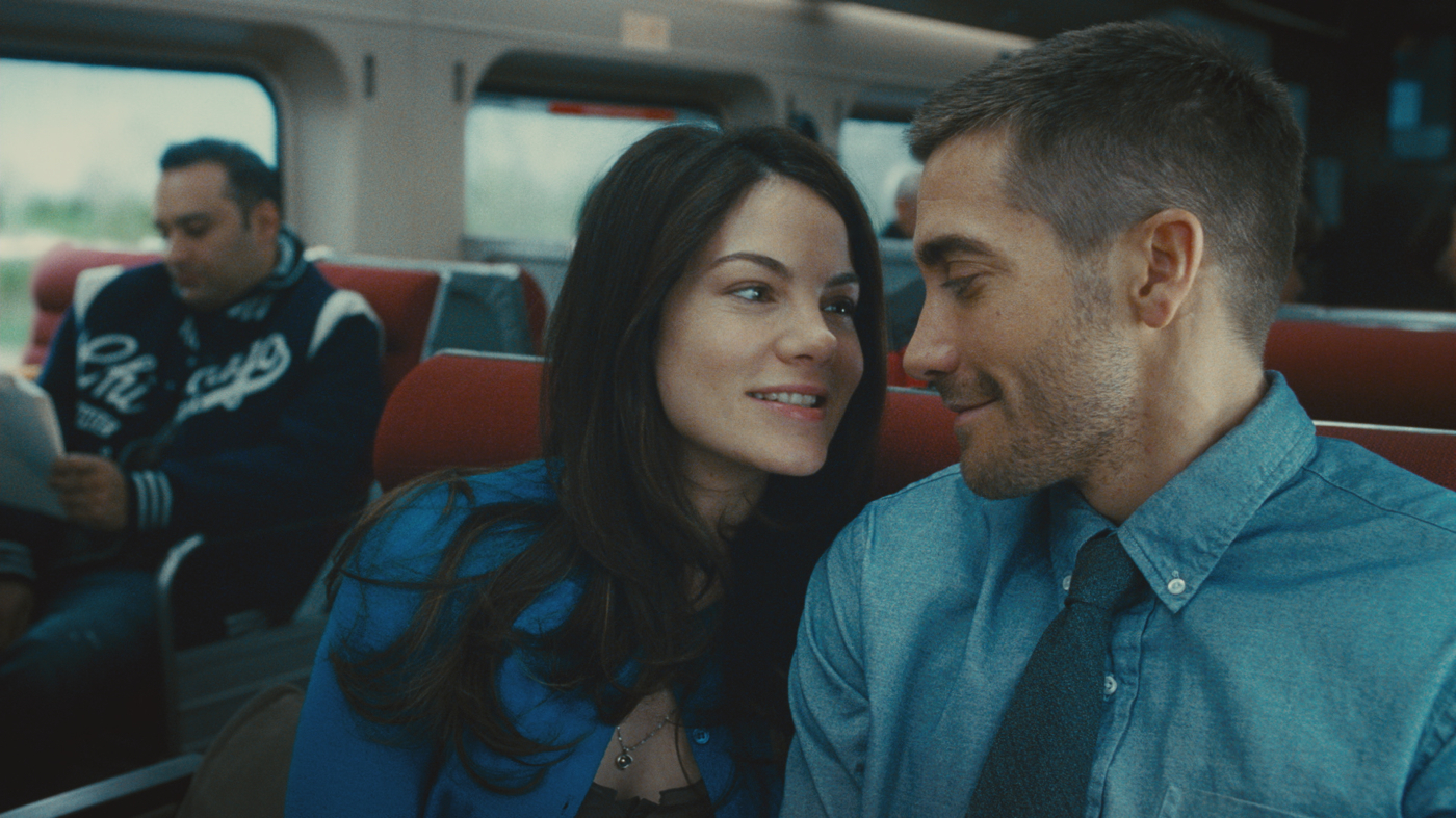 Still of Jake Gyllenhaal and Michelle Monaghan in Iseities kodas (2011)