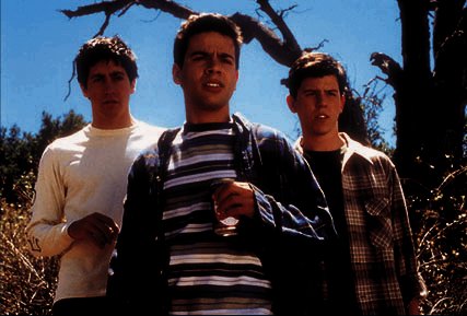 Still of Jake Gyllenhaal, Stuart Stone and Gary Lundy in Donnie Darko (2001)