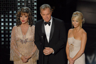 Heather Locklear, Joan Collins and Stephen Collins