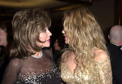 Dyan Cannon and Joan Collins