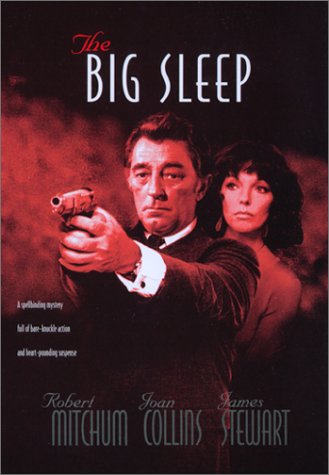 Robert Mitchum and Joan Collins in The Big Sleep (1978)