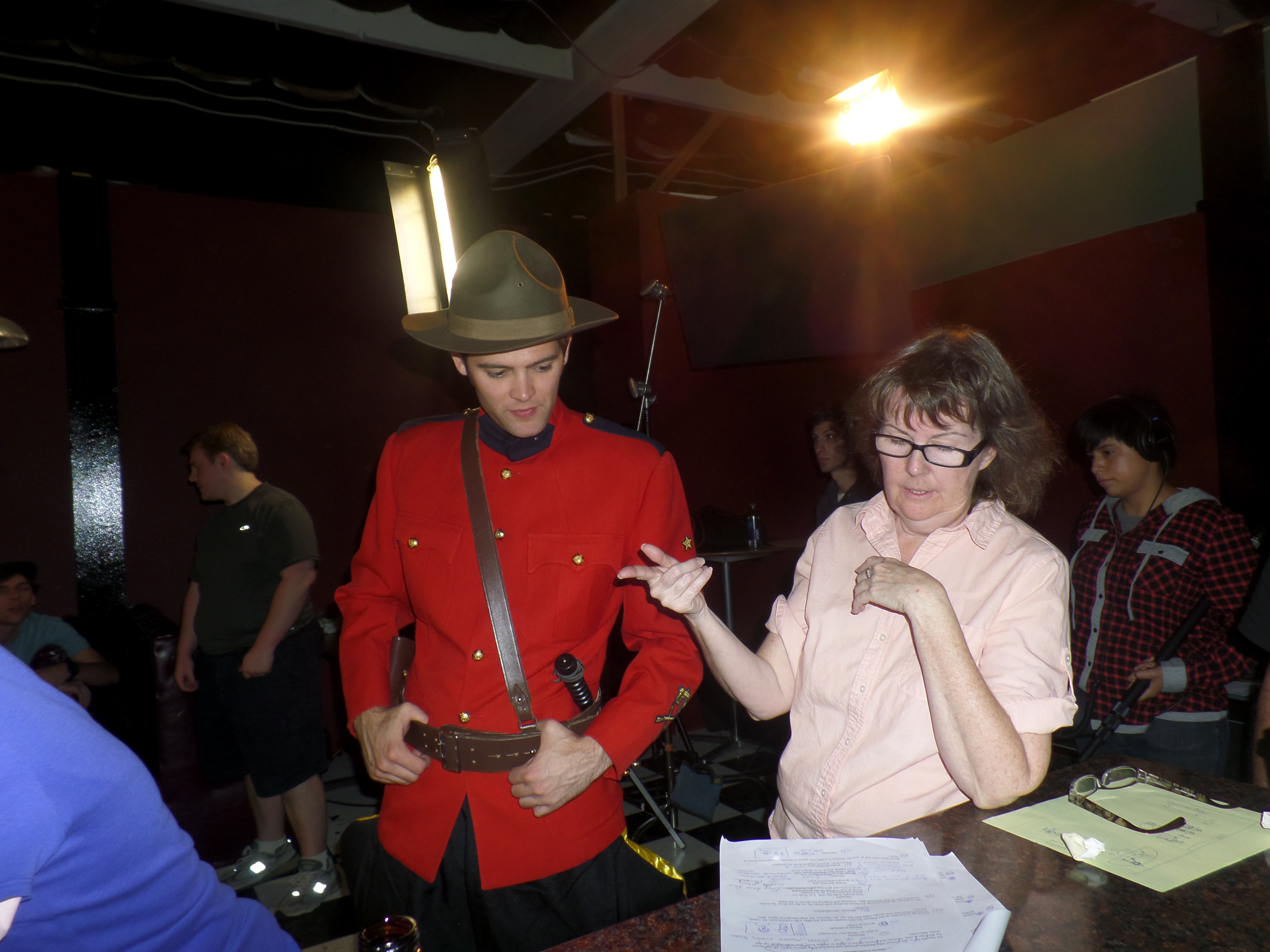 When Canadians Attack Mountie and Director Helen Brennick