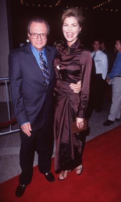 Larry King and Shawn Southwick at event of Seven Years in Tibet (1997)