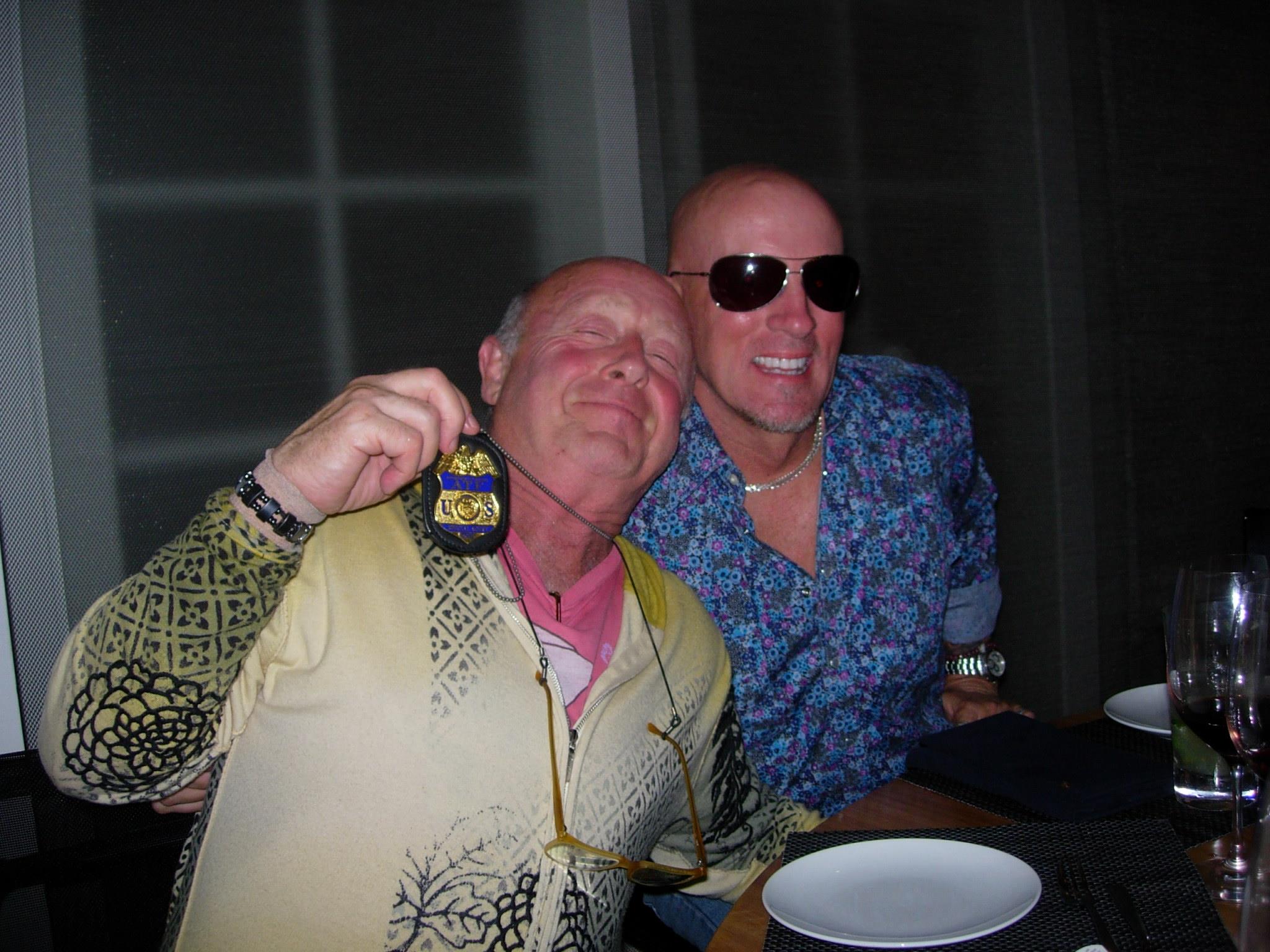 Director Tony Scott, Jay Dobyns.