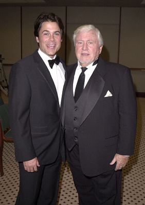 Rob Lowe and Merv Griffin