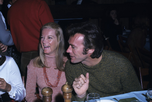 Clint Eastwood and wife Maggie Johnson circa 1970s