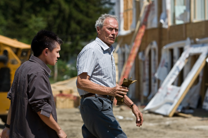 Still of Clint Eastwood and Bee Vang in Gran Torino (2008)