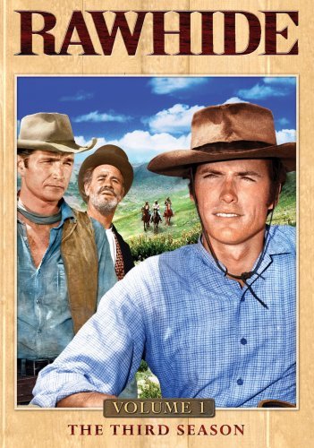 Clint Eastwood, Paul Brinegar and Eric Fleming in Rawhide (1959)