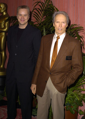 Clint Eastwood and Tim Robbins