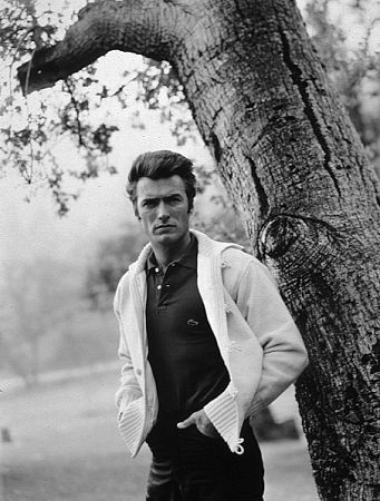 Clint Eastwood during the early 1960's. signed, modern, 14x11 $600 © 1978 Gabi Rona/ MPTV