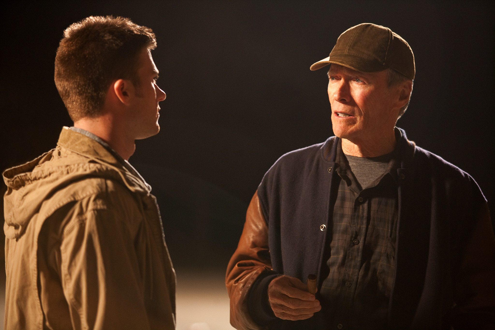 Still of Clint Eastwood and Scott Eastwood in Trouble with the Curve (2012)