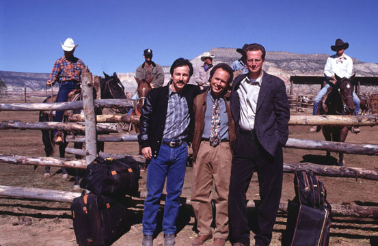 Billy Crystal, Bruno Kirby and Daniel Stern in City Slickers (1991)