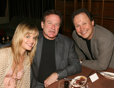 Robin Williams, Billy Crystal and Mena Suvari