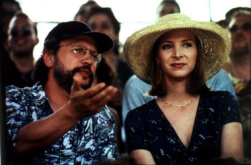 Ben and Laura at a game