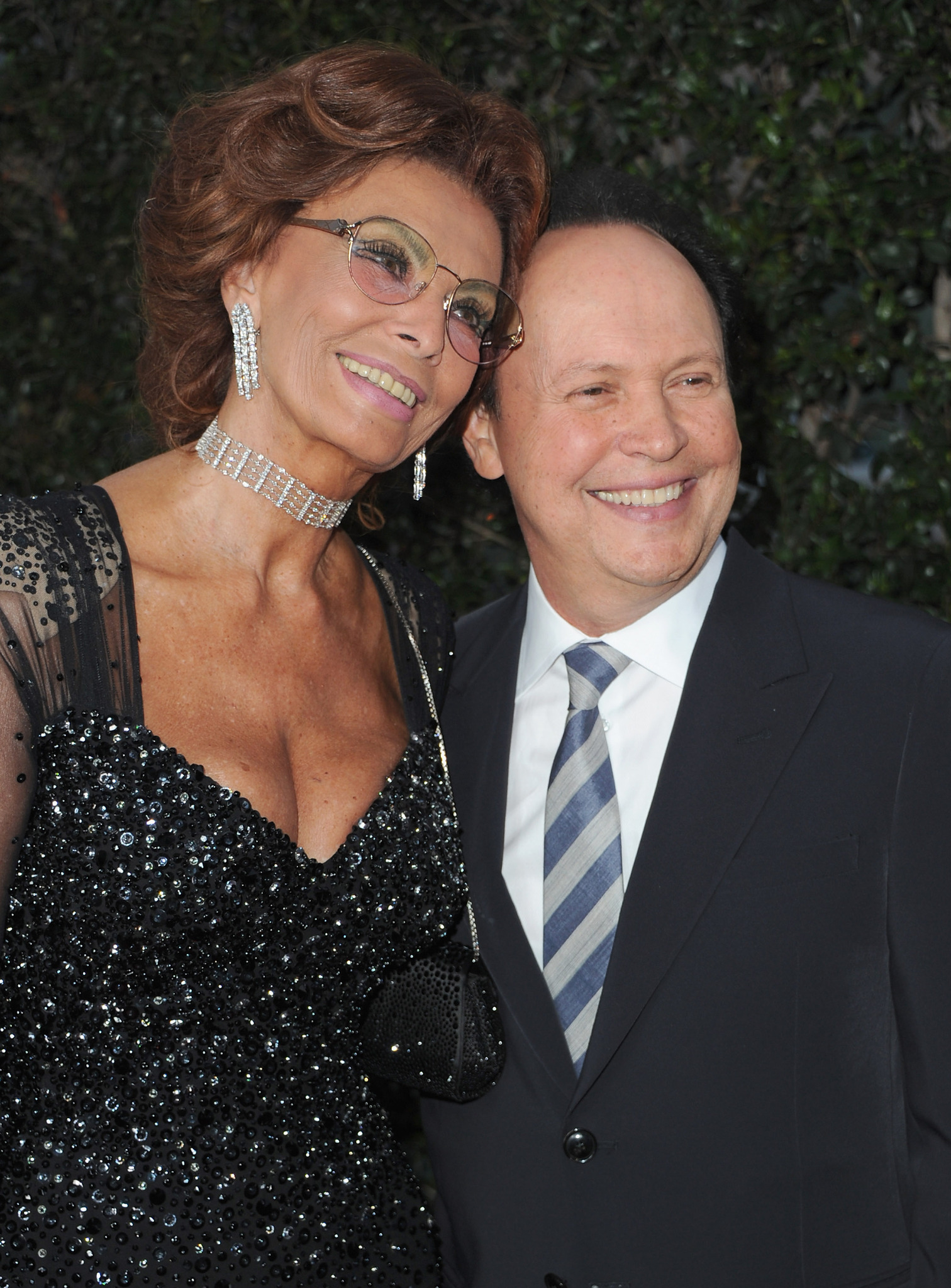 Sophia Loren and Billy Crystal