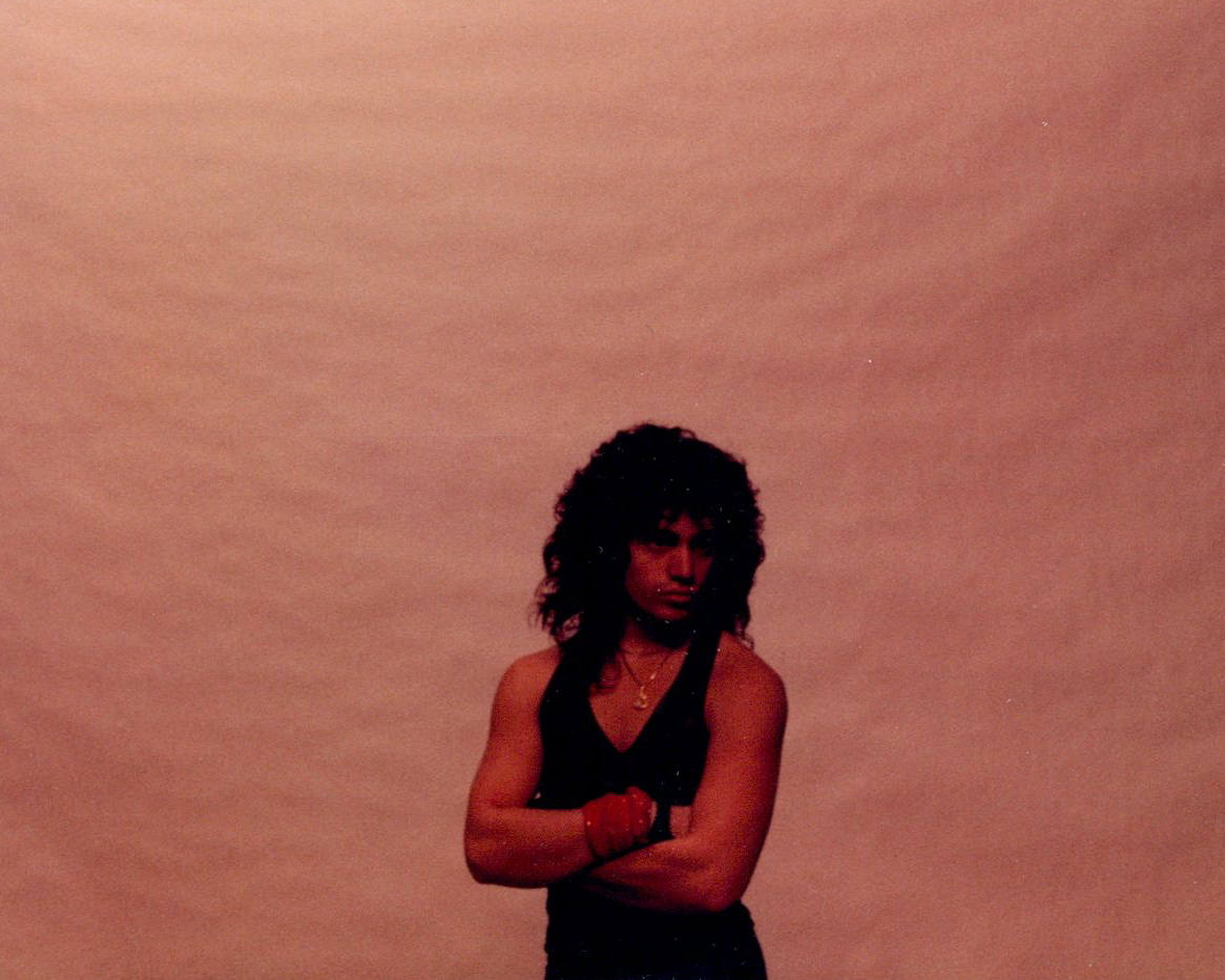 Gerard de Marigny at photo shoot in NYC - c. 1982.