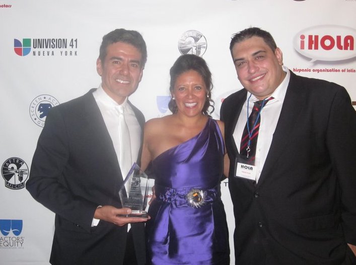 New York City Hola Awards 2010 Jose Yenque, Iliana Guibert, Lee Hernandez of Latina Magazine