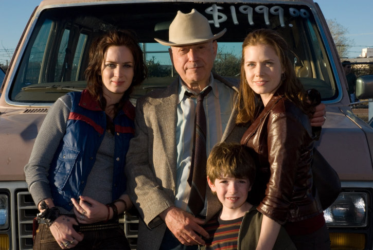 Still of Alan Arkin, Amy Adams, Emily Blunt and Jason Spevack in Sunshine Cleaning (2008)