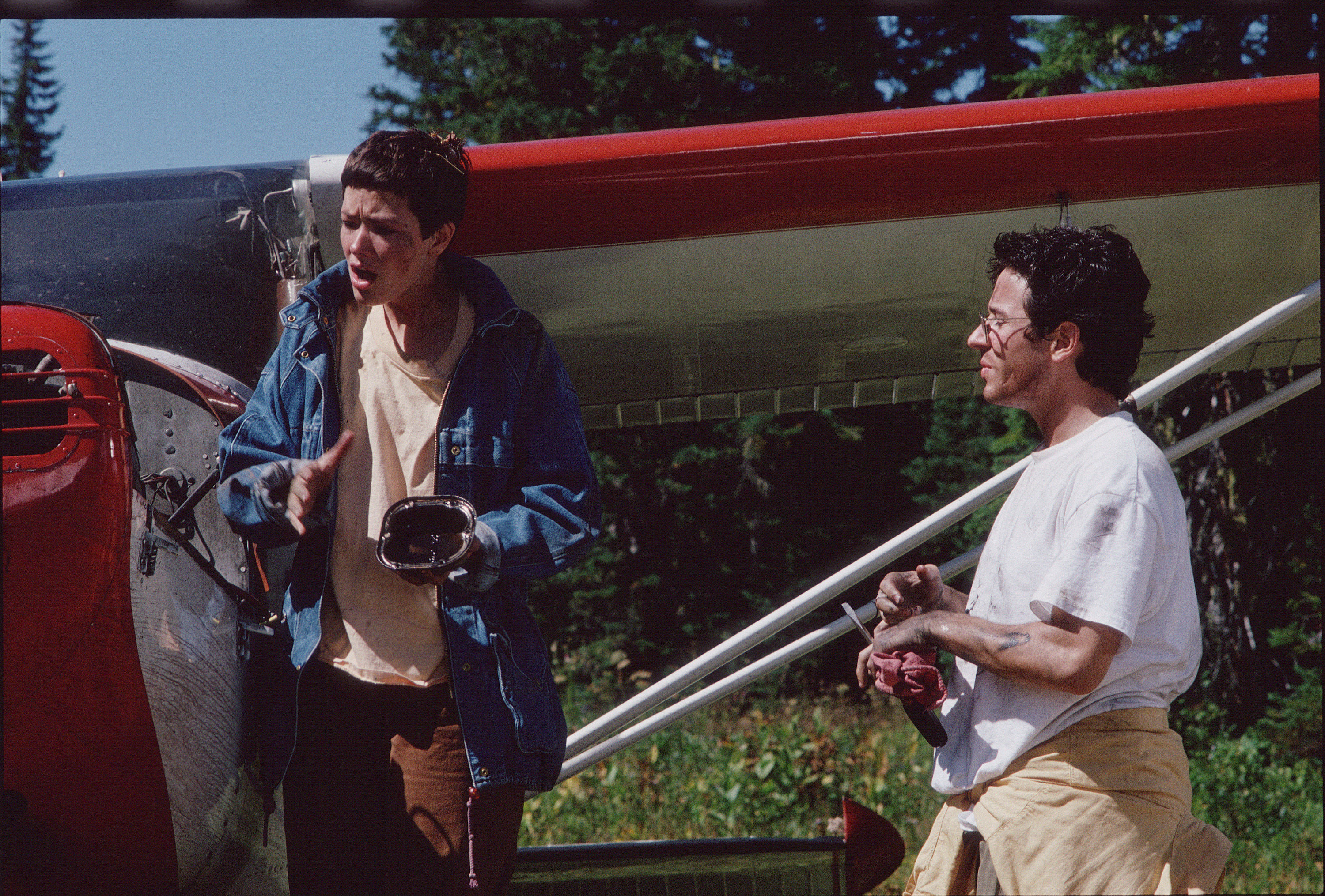 Still of Rob Morrow and Janine Turner in Northern Exposure (1990)