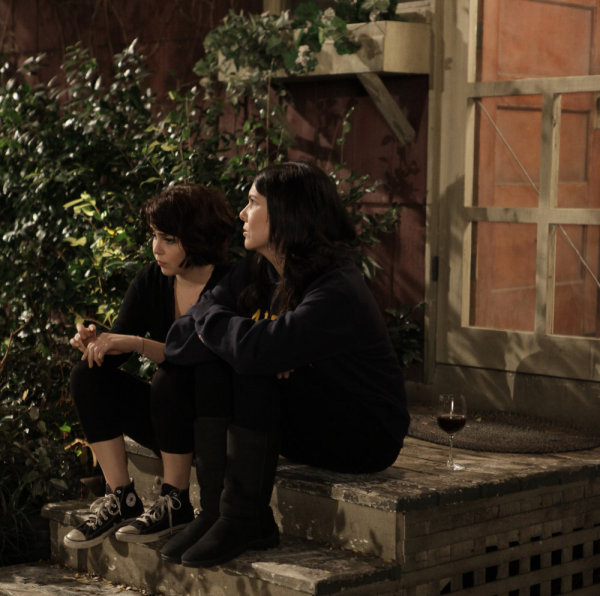 Still of Lauren Graham and Mae Whitman in Parenthood (2010)