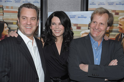 Jeff Daniels, Lauren Graham and John Hindman at event of Arlen Faber (2009)