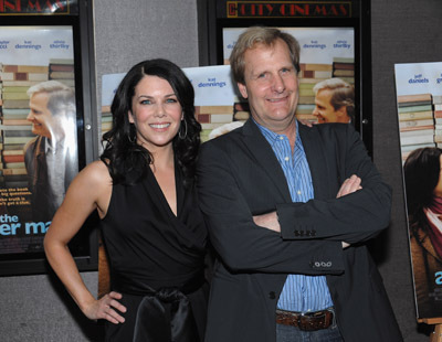 Jeff Daniels and Lauren Graham at event of Arlen Faber (2009)