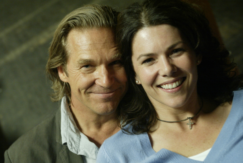 Jeff Bridges and Lauren Graham in The Moguls (2005)