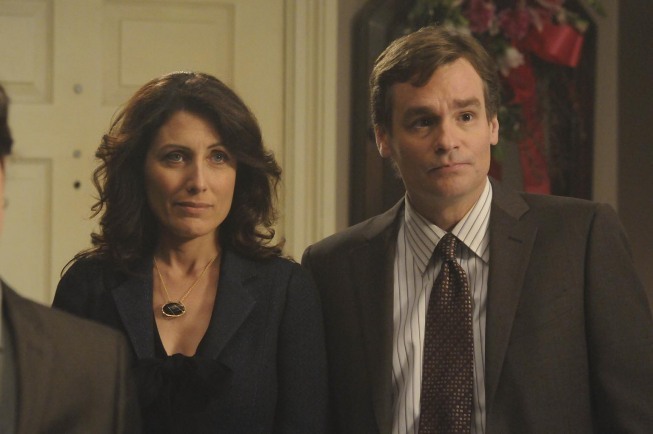 Still of Robert Sean Leonard and Lisa Edelstein in Hausas (2004)